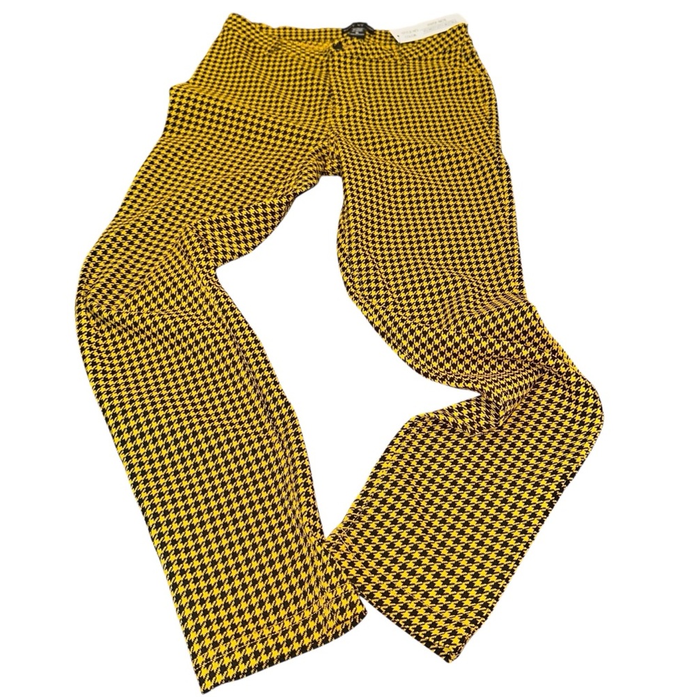 Women’s Body by US yellow & black‎ houndstooth print size XL